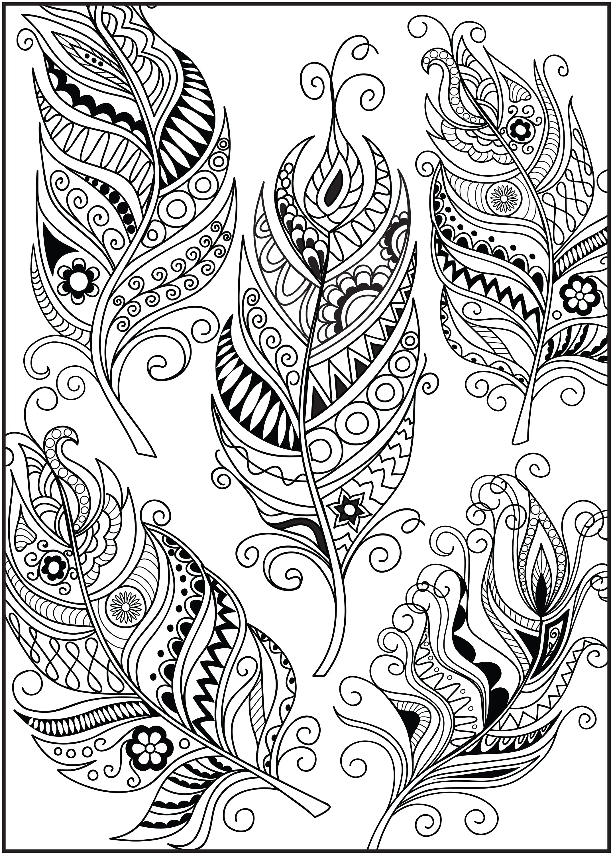 64 Pages Adult Coloring Book K923