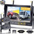 Wireless 7 Inch HD 1080P DVR Monitor with 2 Rear View Cameras K446607