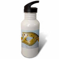 Antique Gold Glitter 21 oz Sports Water Bottle W585899