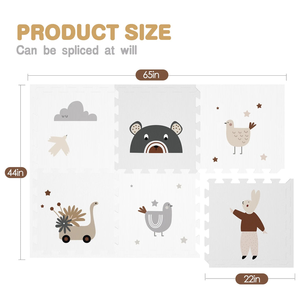 Extra Large Interlocking Foam Playmat C961445