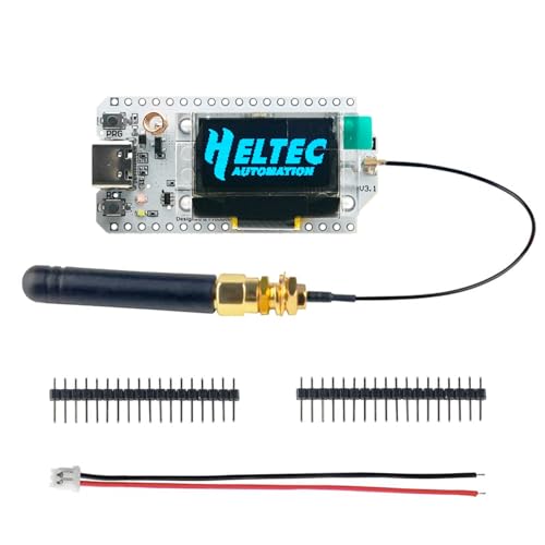 868MHz 915MHz WiFi LoRa 32 V3 Module Development Board Type-C SX1262 Integrated WiFi Bluetooth ESP32 0.96 inch OLED Display 8MB Flash IOT Lora Dev-Board Antenna U.FL IPEX to SMA 915MHz I6542