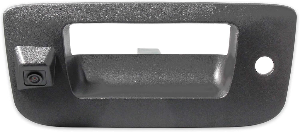 Tailgate Handle Backup Rear View Camera Black V449