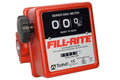 3 Wheel Mechanical Fuel Transfer Gallon Meter O4156
