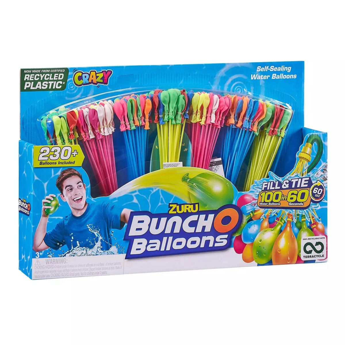 Crazy 7 Pack Balloons O939