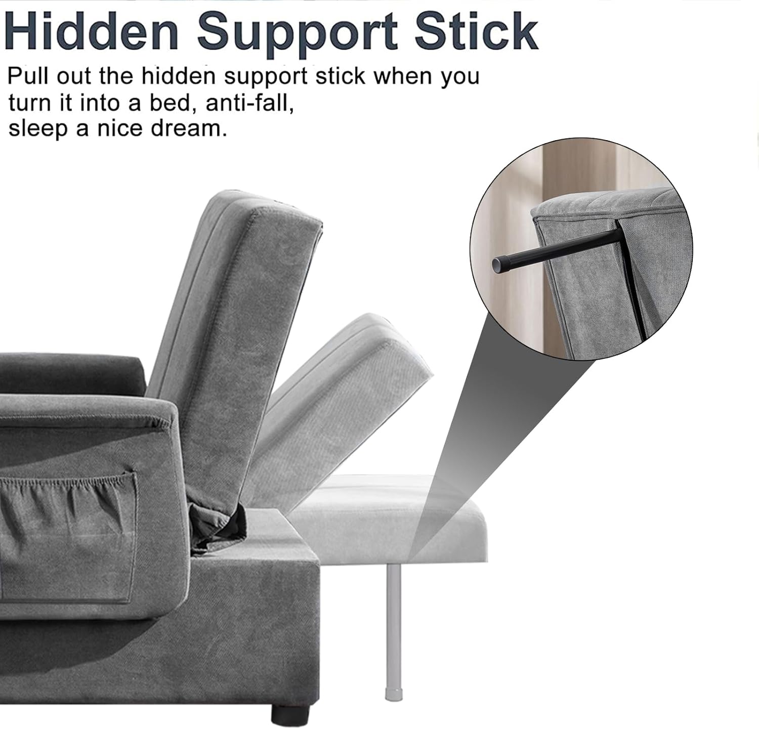 3 in 1 Folding Sofa Bed Chair U820