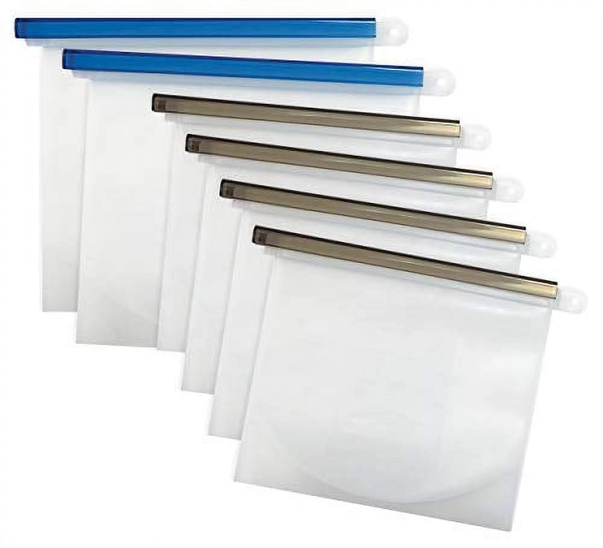 Silicone Reusable Food Storage Bags Set of 6 M463