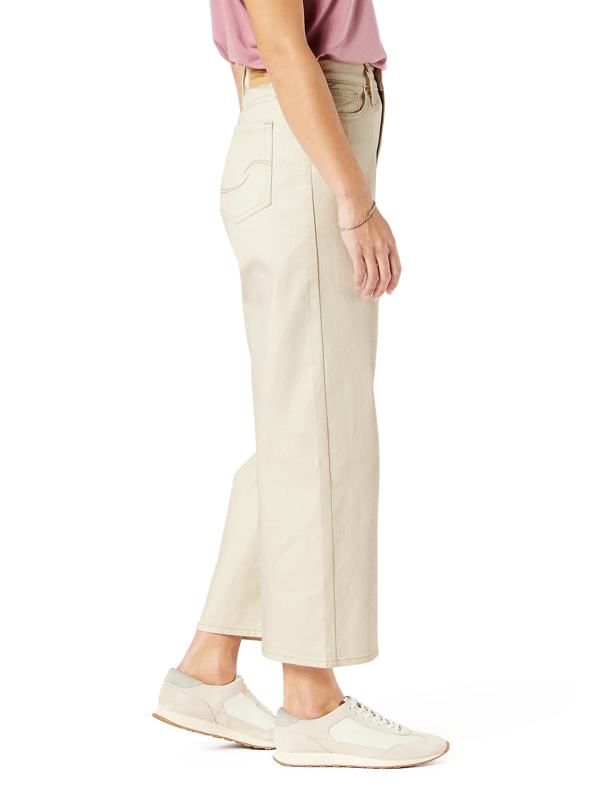 Women Heritage High Rise Loose Crop Jeans D55457