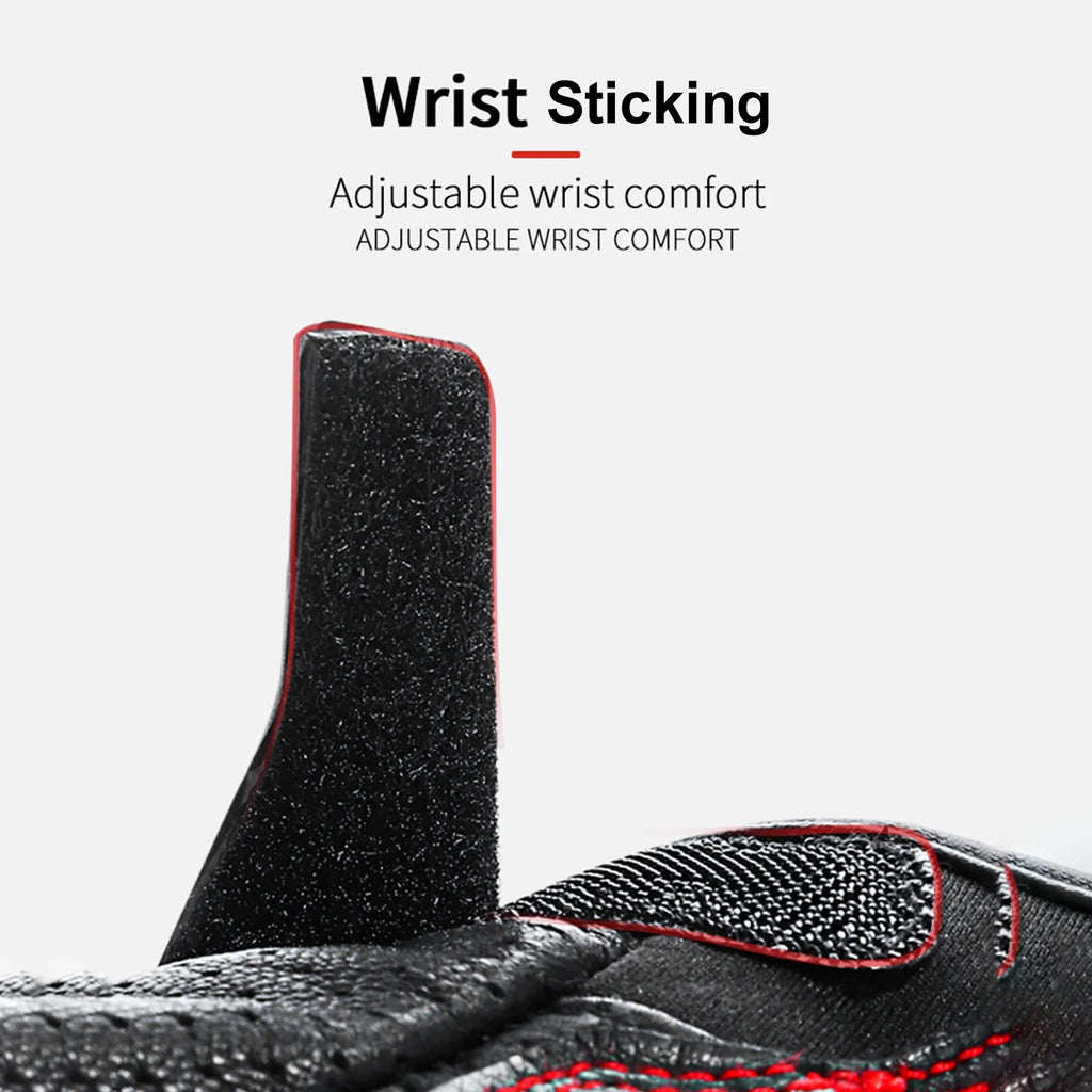 Carbon Fiber Knuckle Motorcycle Gloves Y1469
