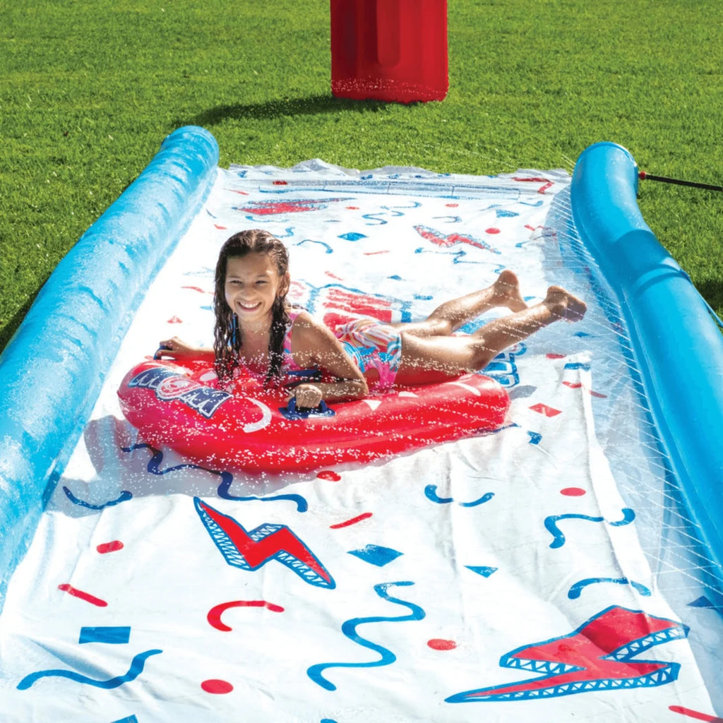 25 Ft Backyard Slide with Splash Pool M4929