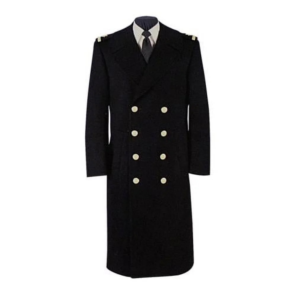 Blue USN Bridge Coat Size 44 XSHORT T236