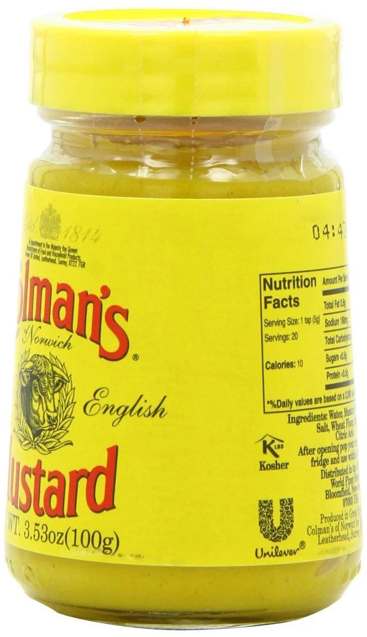 3.53 oz English Mustard F1565