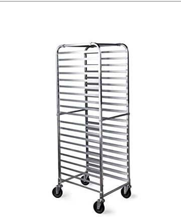 20 Tier Bun Pan Rack with 2 Brake Wheel A9980