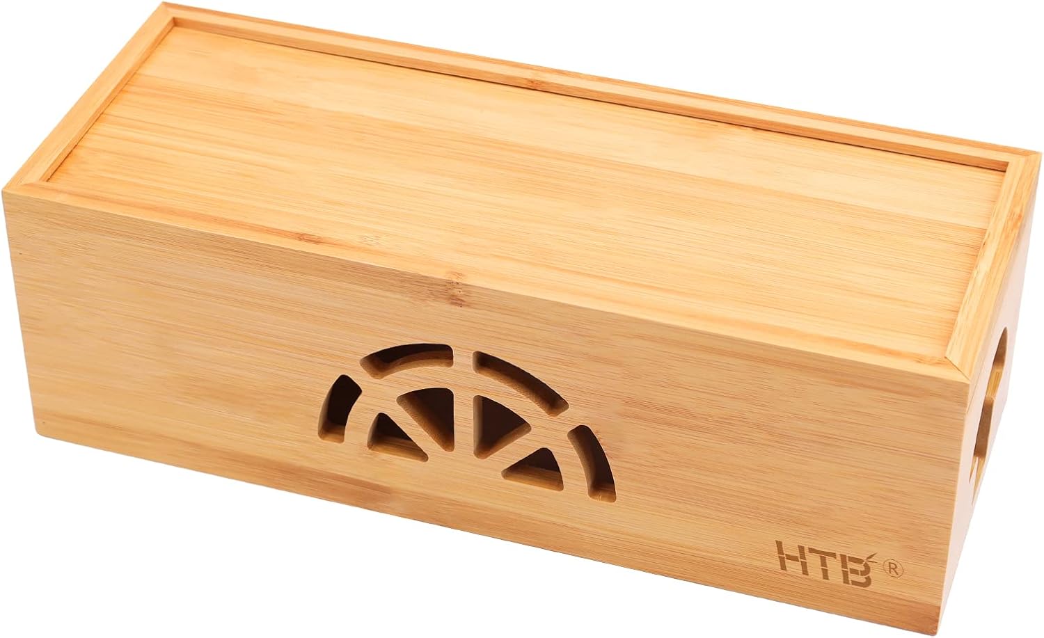 Bamboo Cord Organizer Box Set of 2 V190