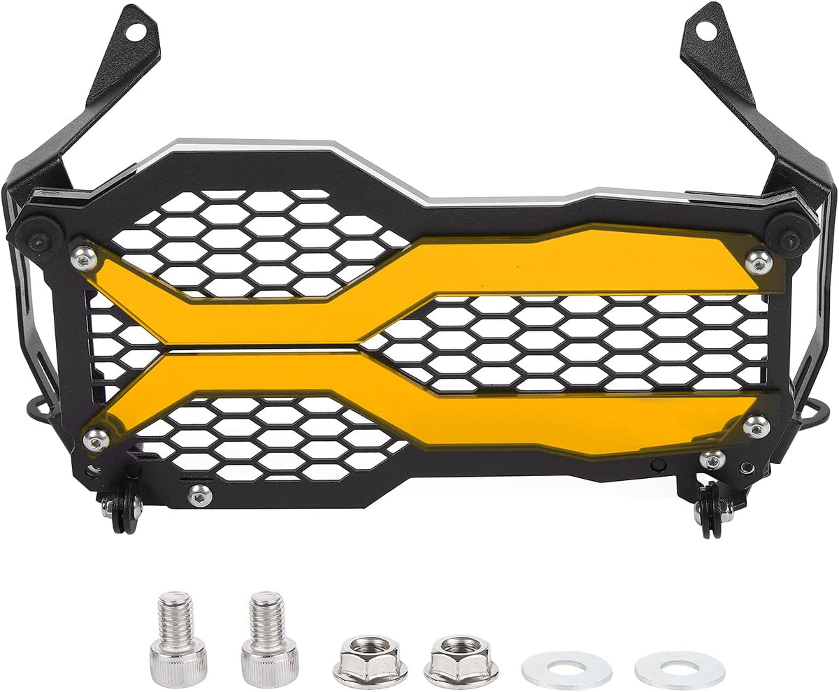 Orange Motorcycle Front Headlight Grille Guard Cover D872555