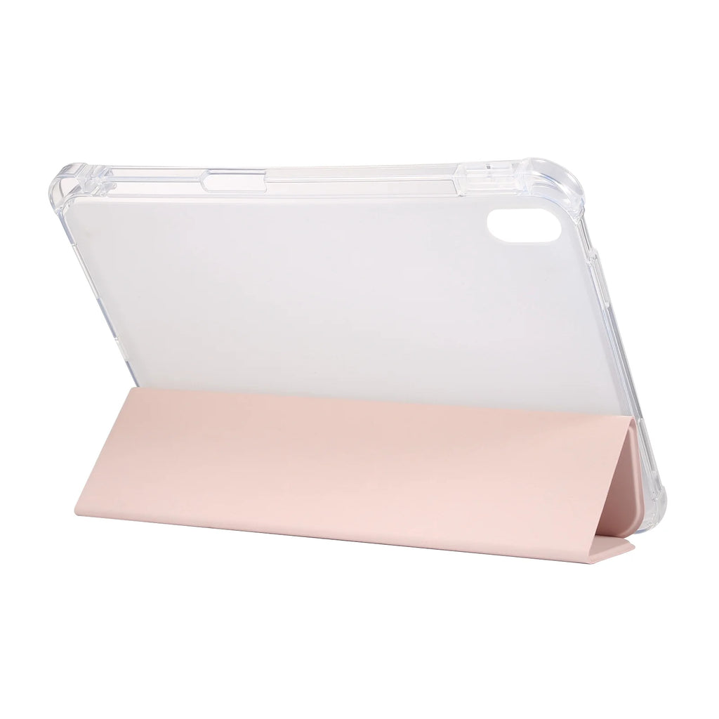 Pink Magnetic Shockproof Trifold Stand Case for iPad 10th Generation 10.9-inch O54409