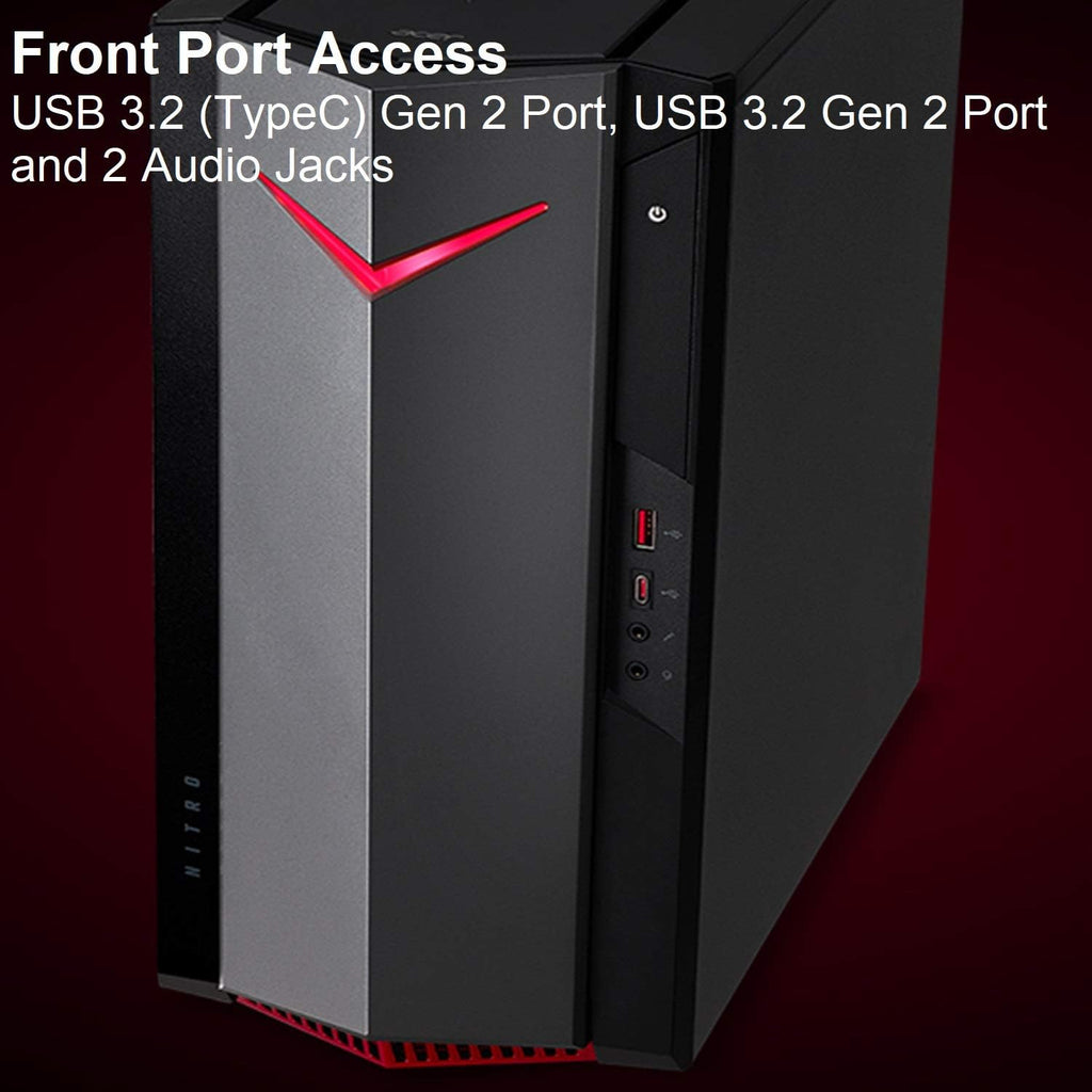 Gaming Desktop 12th Gen Intel Core i5-12400F NVIDIA GeForce RTX 3060 16GB DDR4 512GB SSD 1TB HDD Windows 11 Home L34504