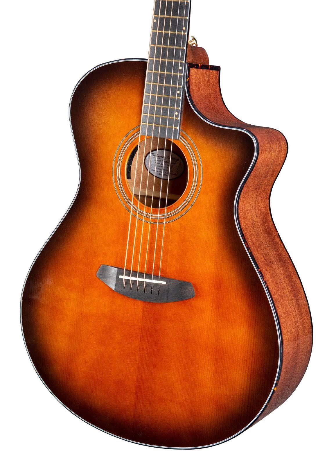 Bourbon Burst Acoustic Electric Guitar A751
