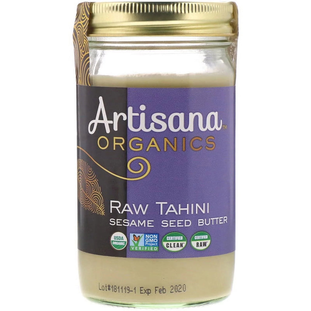 14 oz Pack of 4 Organic Raw Tahini Sesame Seed Butter D5509