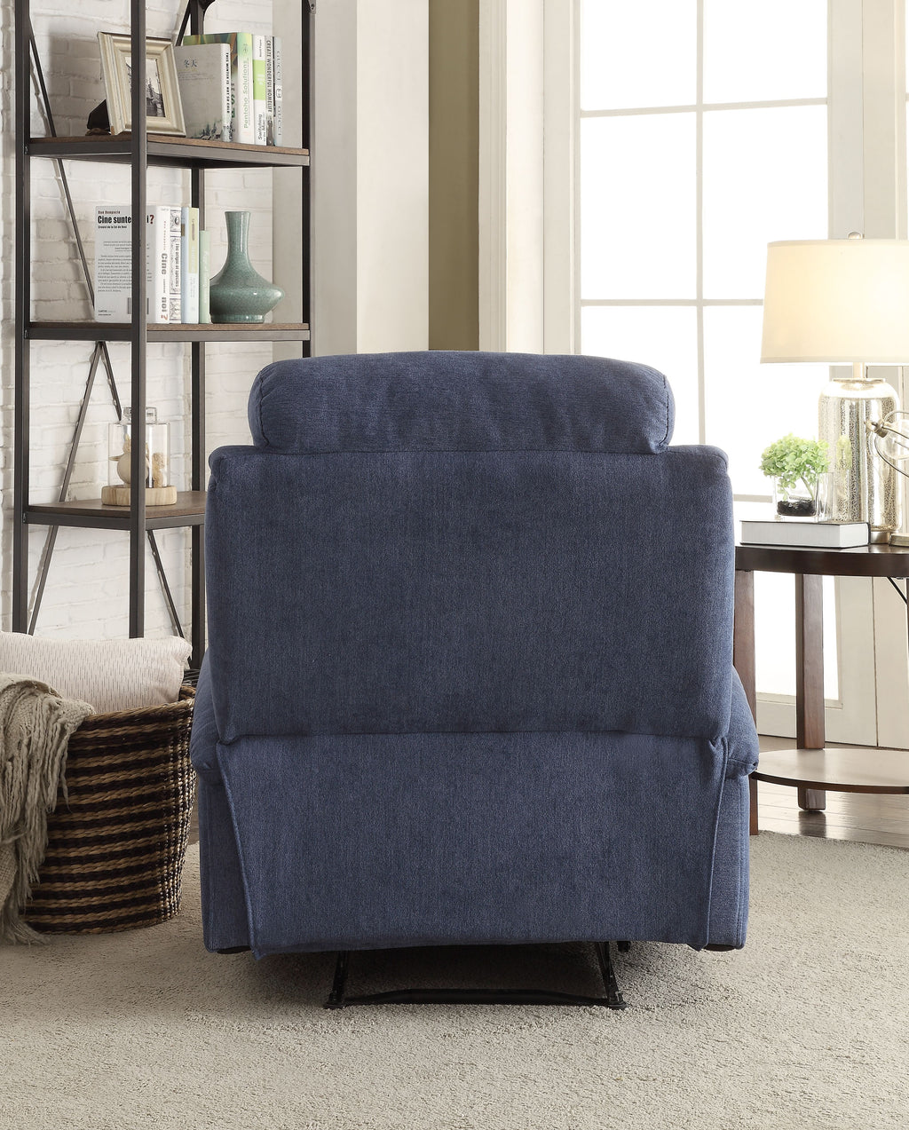 Blue Velvet Recliner P112729
