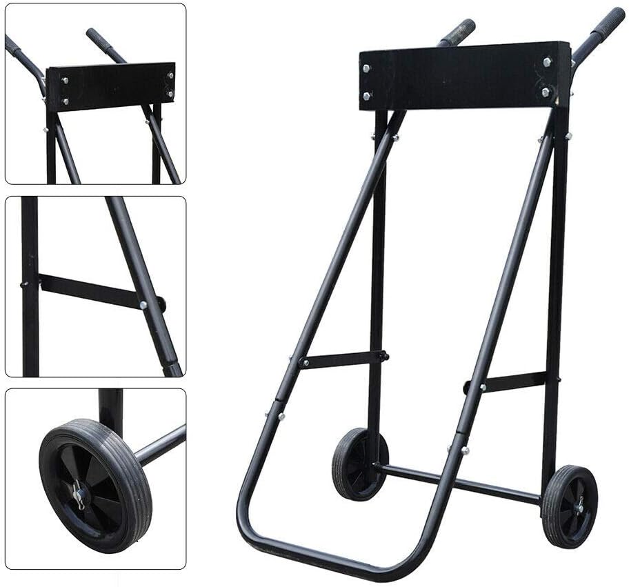 Outboard Motor Stand Transport Wheel Cart Q251