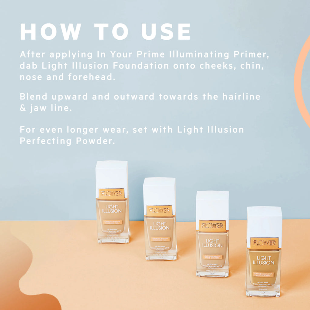 Porcelain Light Illusion Foundation D956