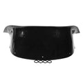 Polycarbonate Windshield Low 10in Black Z443169