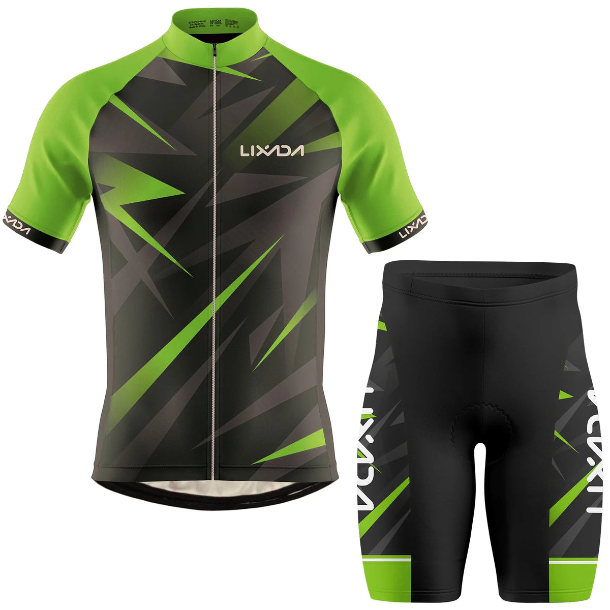 Men Cycling Jersey Short Sleeve Bike Shirt Padded Shorts MTB Clothing Suit Y27804