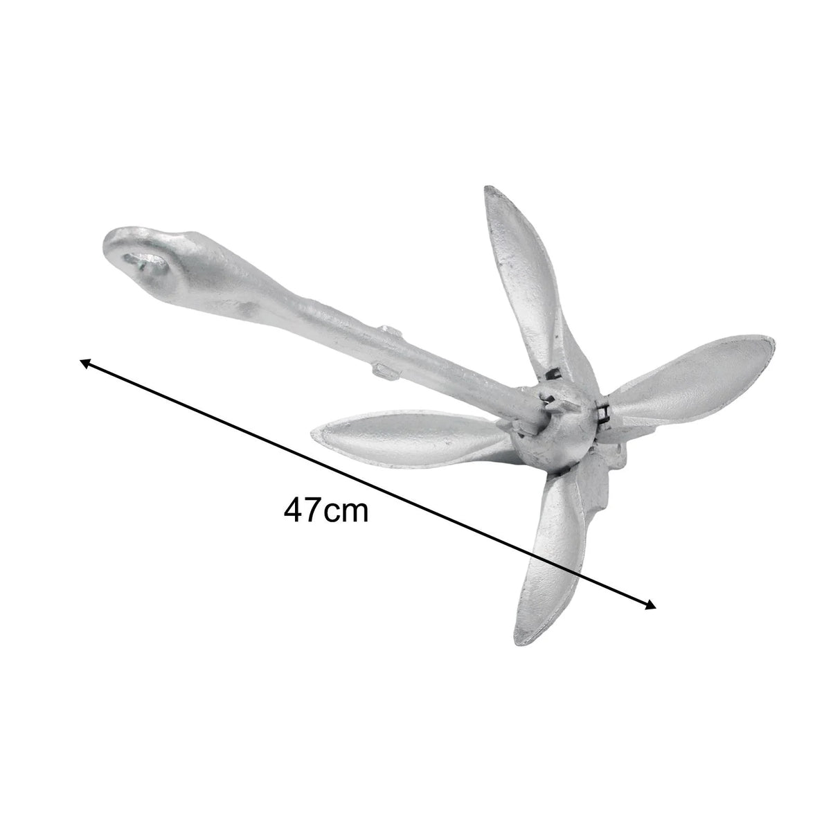 Folding Anchor Grapnel Carbon Steel 4KG D38123