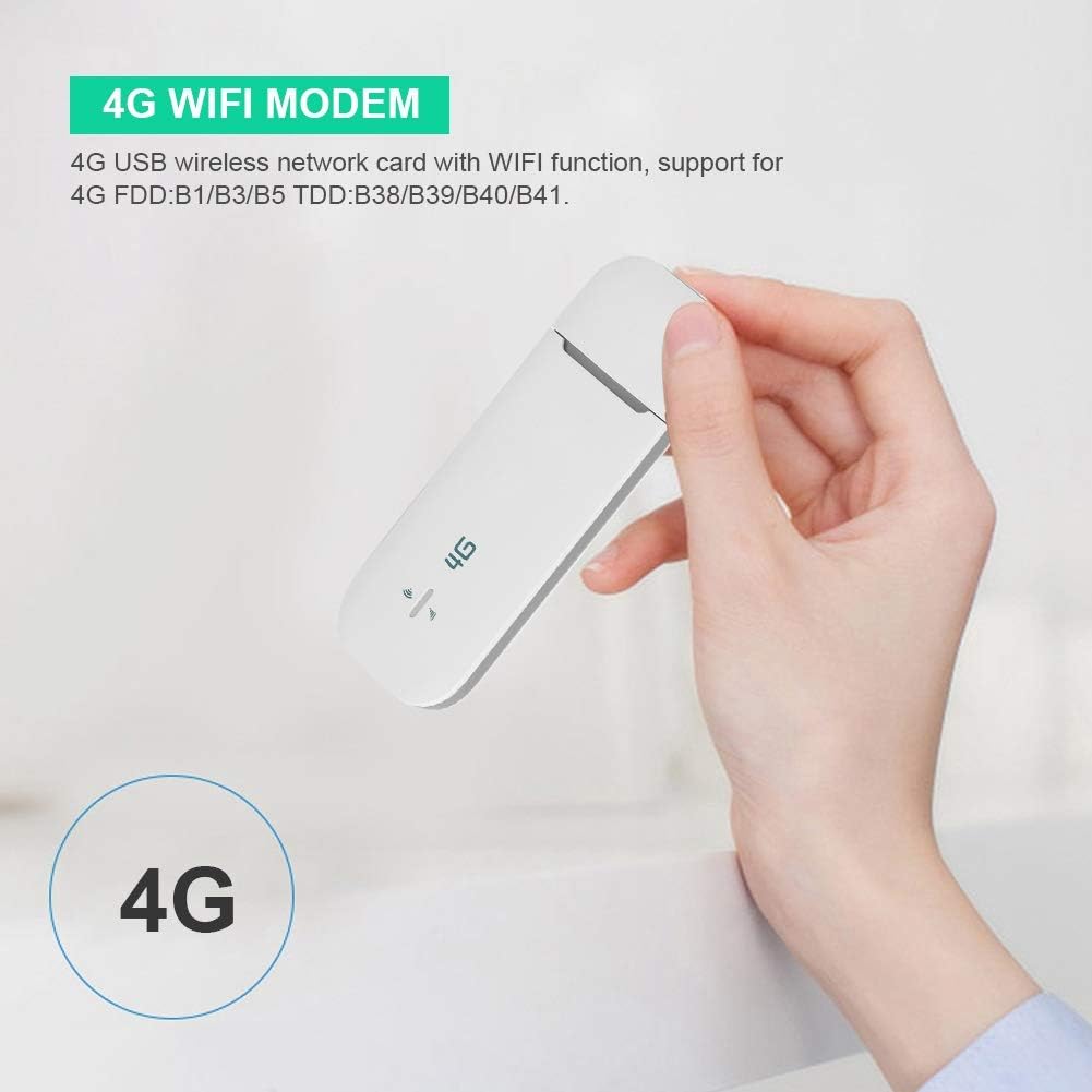 4G LTE USB Modem WiFi Router with SIM Card Slot Pack of 2 C43910