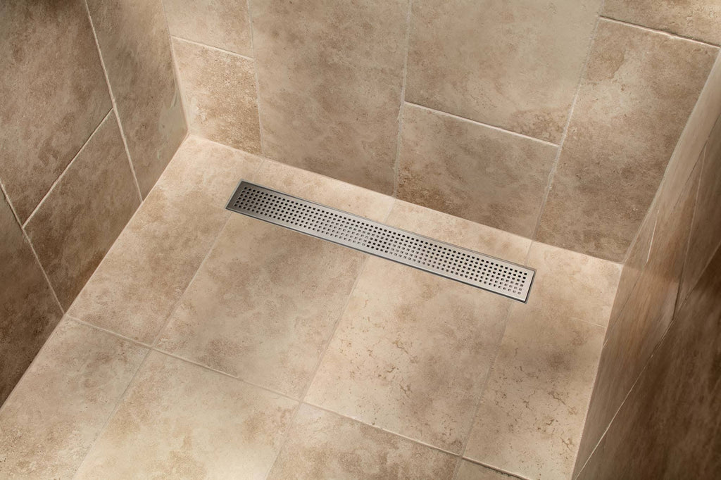 40 in. Stainless Steel Tile Insert Linear Shower Drain R412