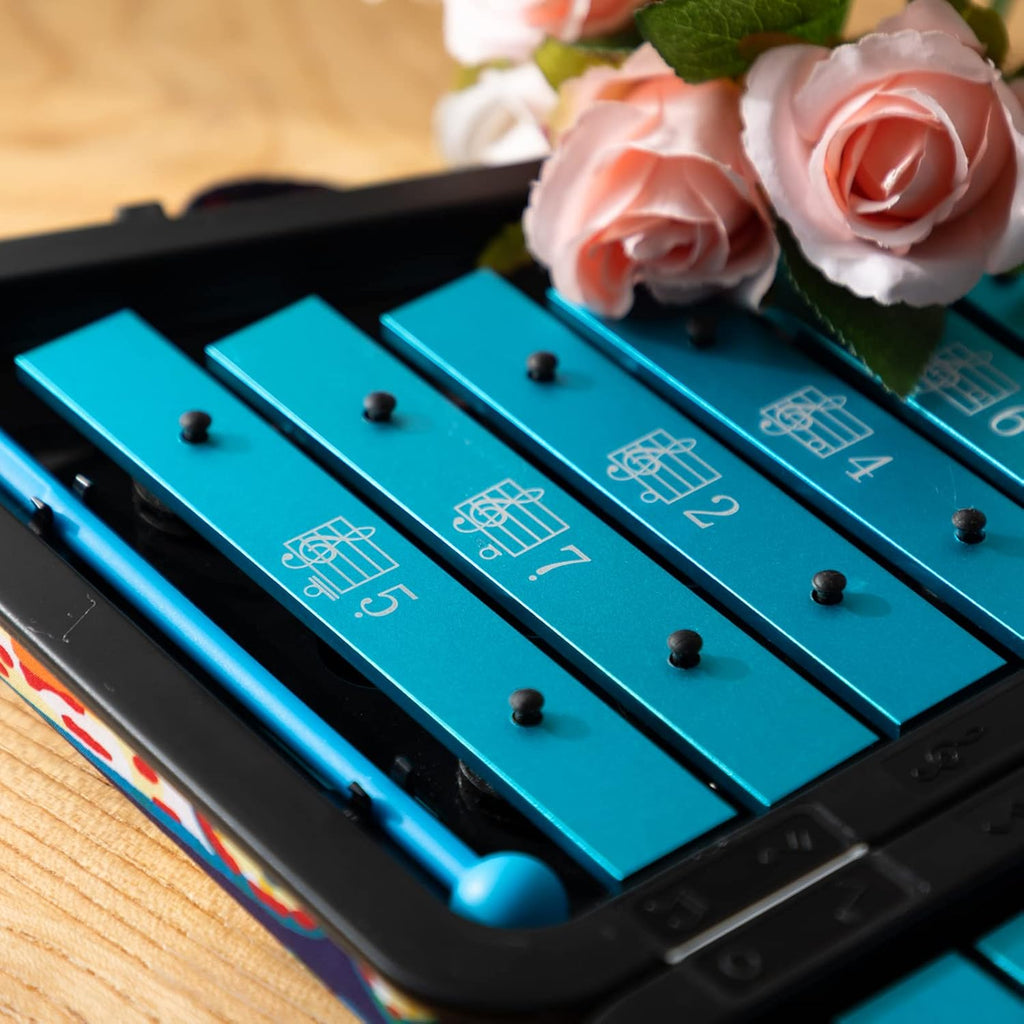 16 Note Glockenspiel Xylophone with Case V61712