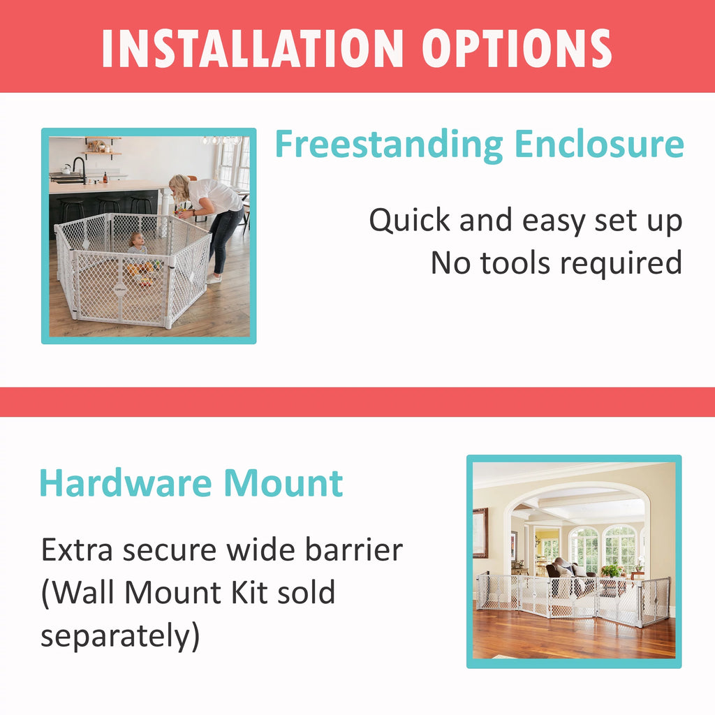 Gray Plastic Baby Play Yard E4864