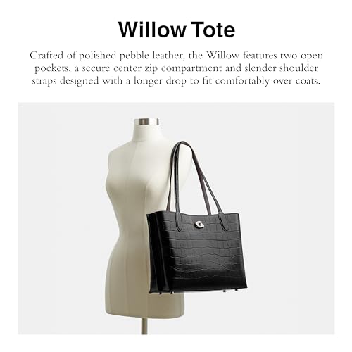 Embossed Croc Willow Tote O935