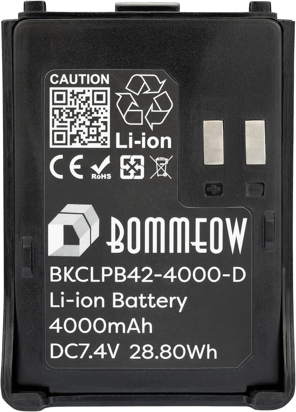7.4V 4000mAh Li-ion Replacement Battery Pack of 2 H859