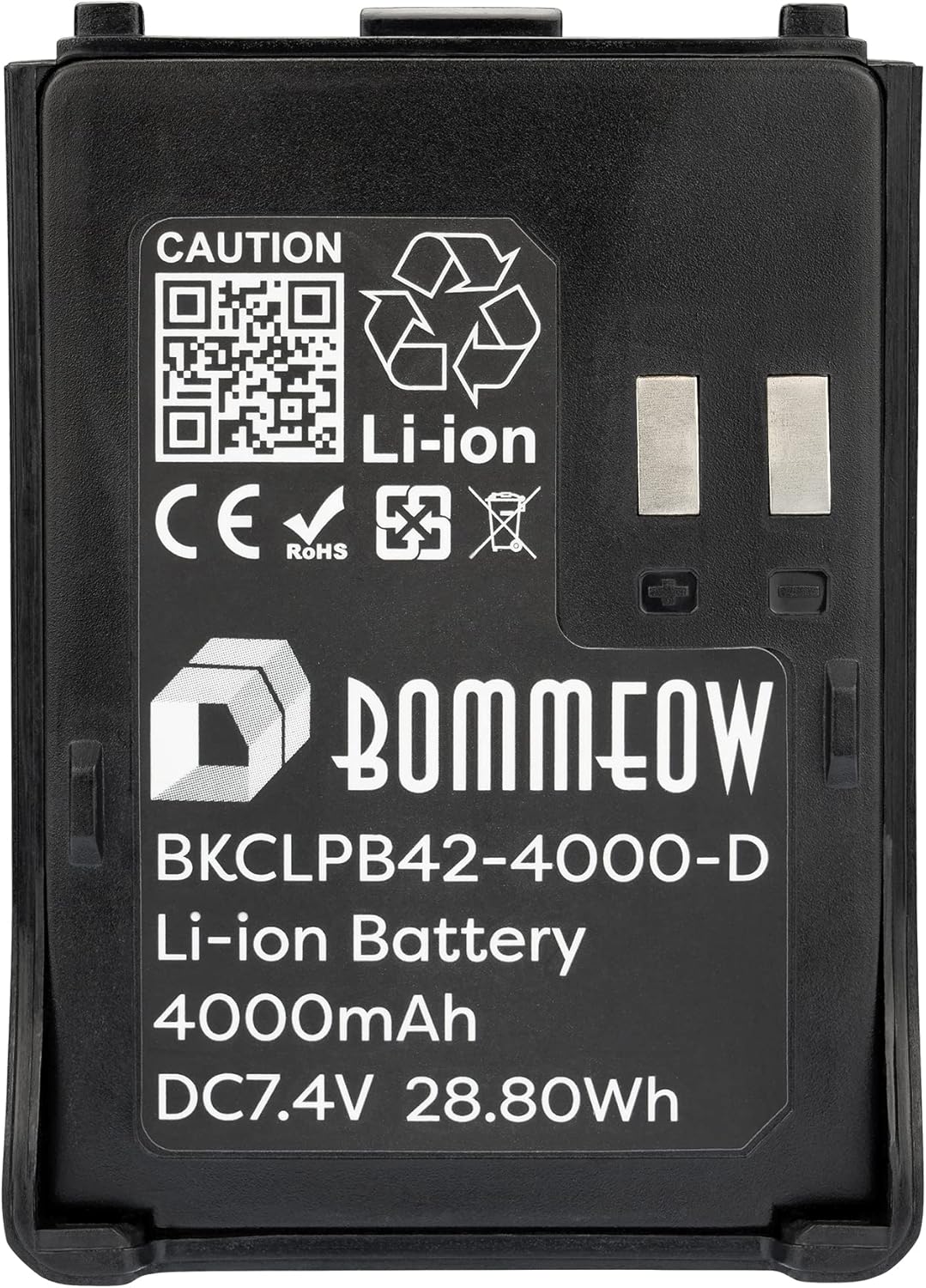 7.4V 4000mAh Li-ion Replacement Battery Pack of 2 H859