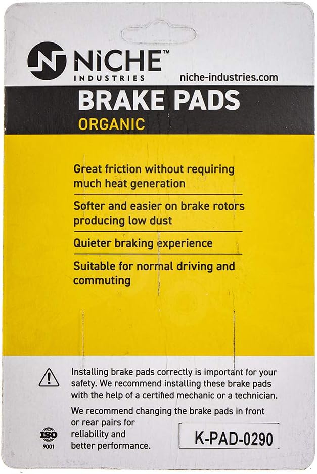 Brake Pad Set Organic Pack of 2 O434