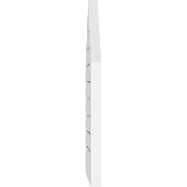 Peaked Top Surface Mount PVC Gable Vent S723766