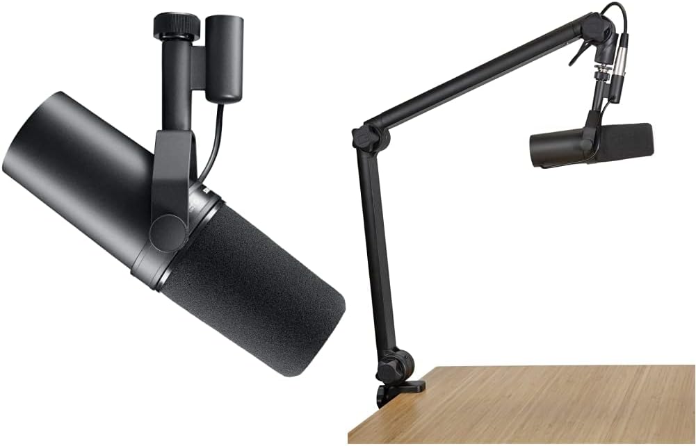 Dynamic Microphone with Boom Stand Y199390