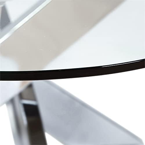 Chrome Metal Coffee Table D200871
