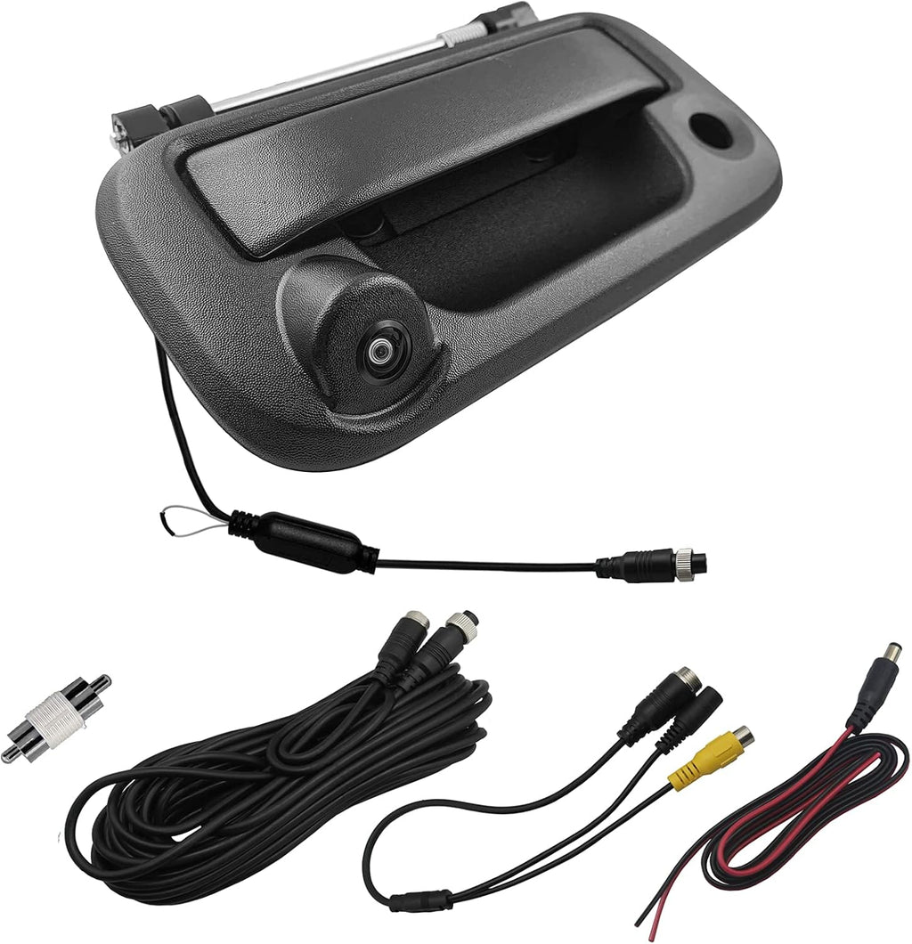Tailgate Handle with Rear View Backup Camera for Ford F150 (2005-2014), F250/F350/F450/F550 (2008-2016) G453