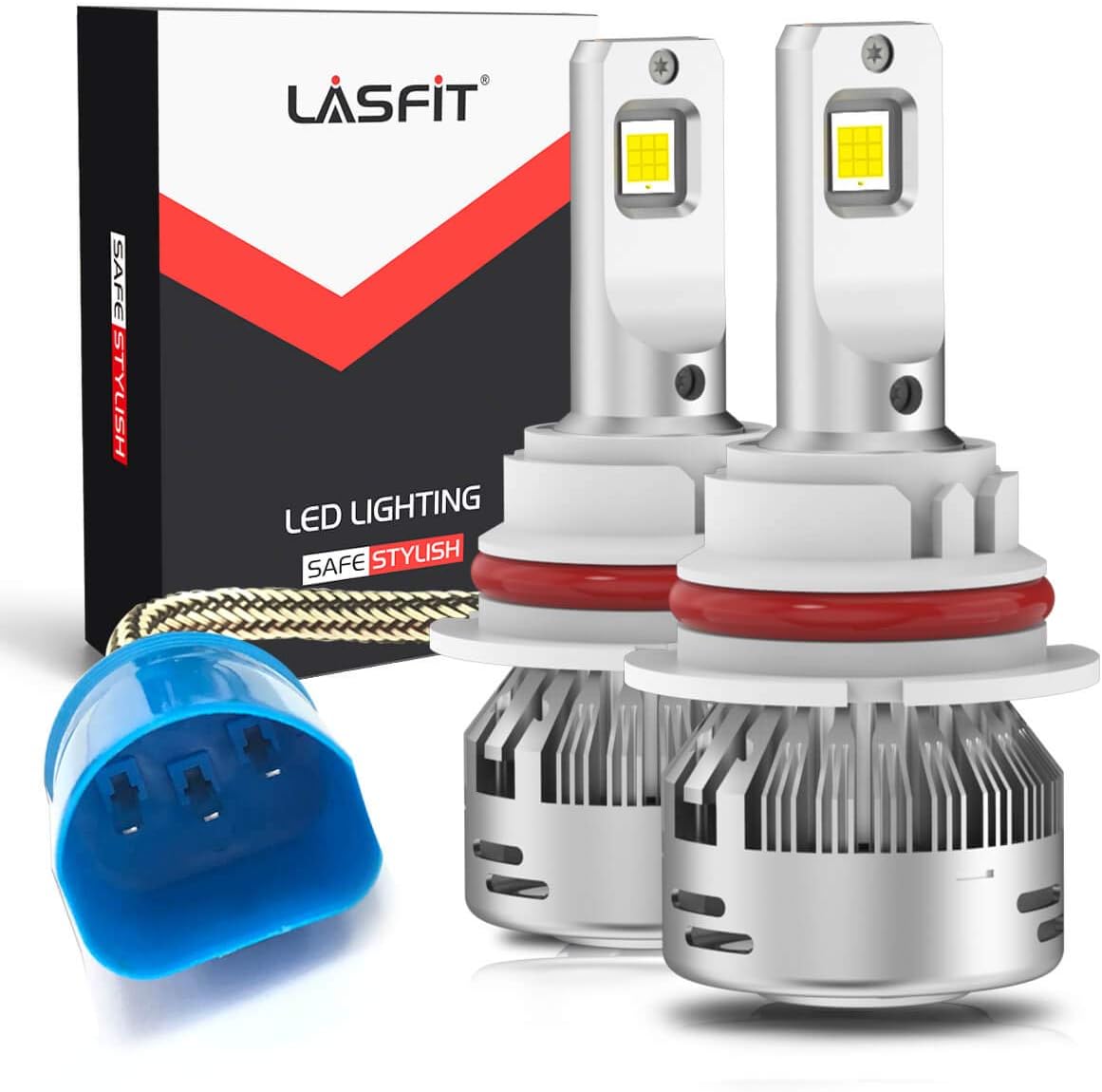 9007 HB5 LED Bulbs 60W 6000LM 6000K Pack of 2 K817464