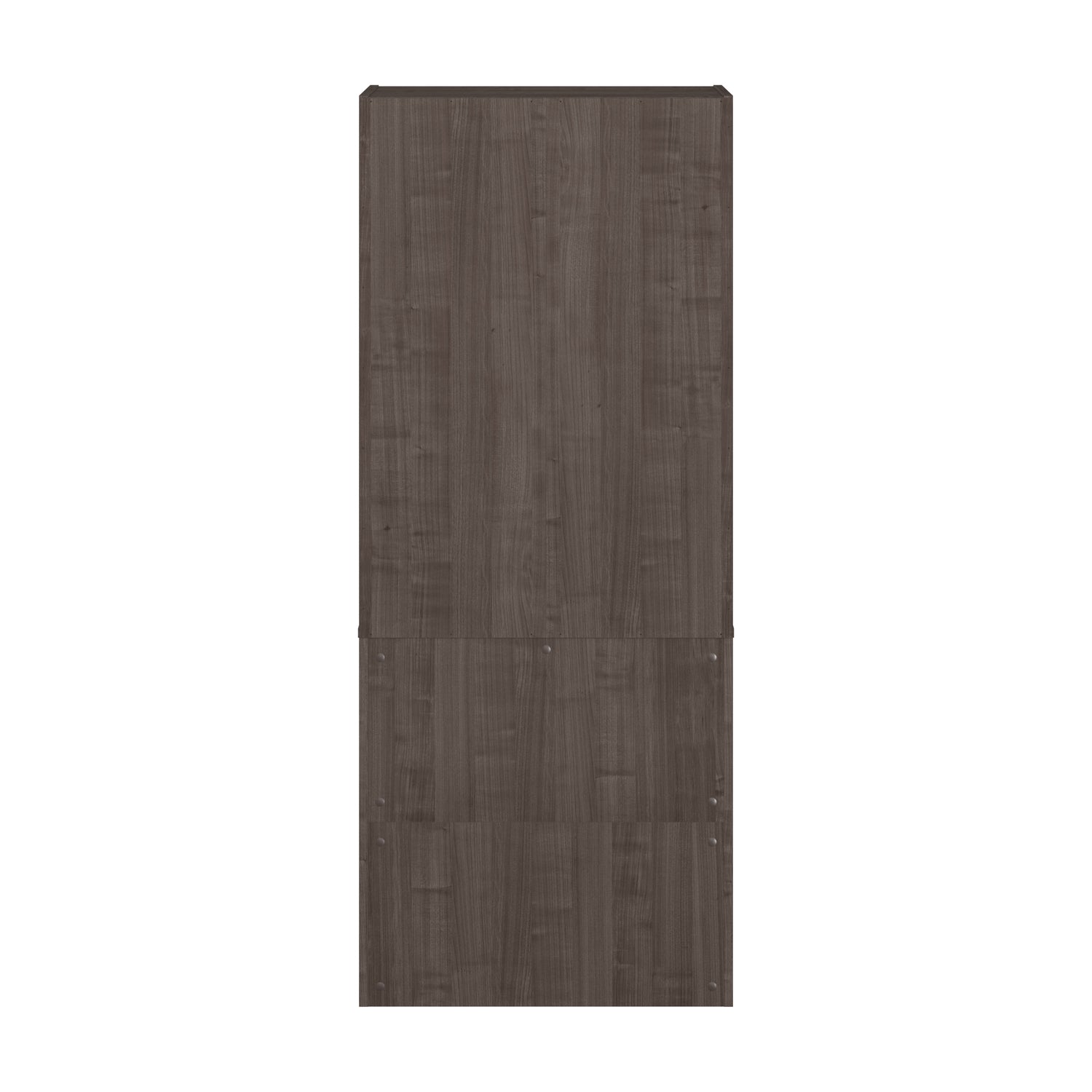 Medium Gray Maple 5-Shelf Engineered Wood Bookcase H89910