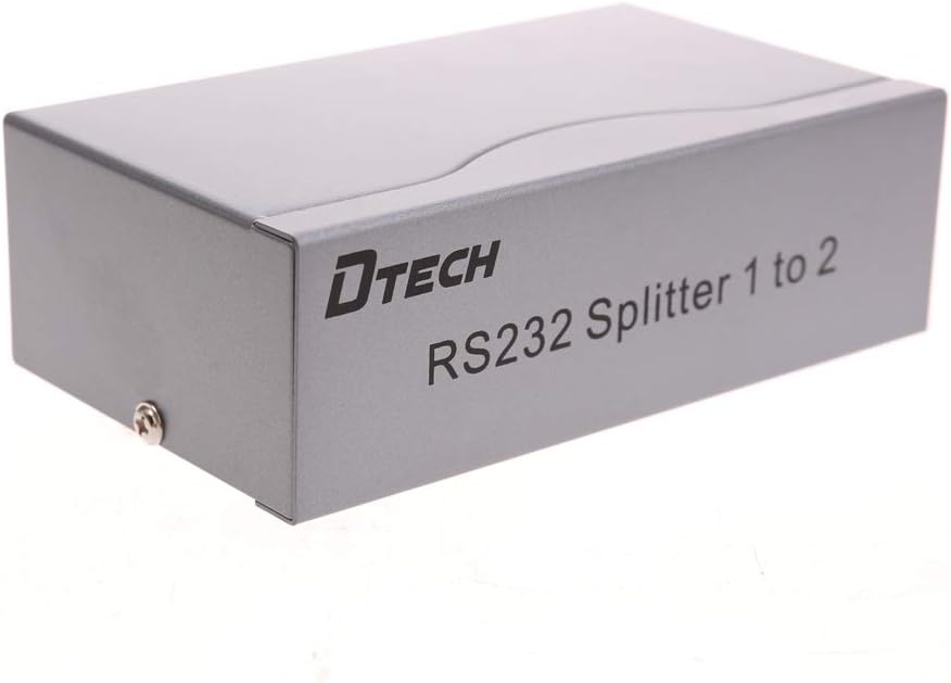 8 Port RS232 Serial Splitter Switch Box with Power Adapter Q62082