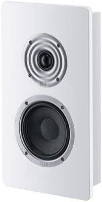 White 2-Way Wall Speaker Pair with Metal Wall Bracket K136380