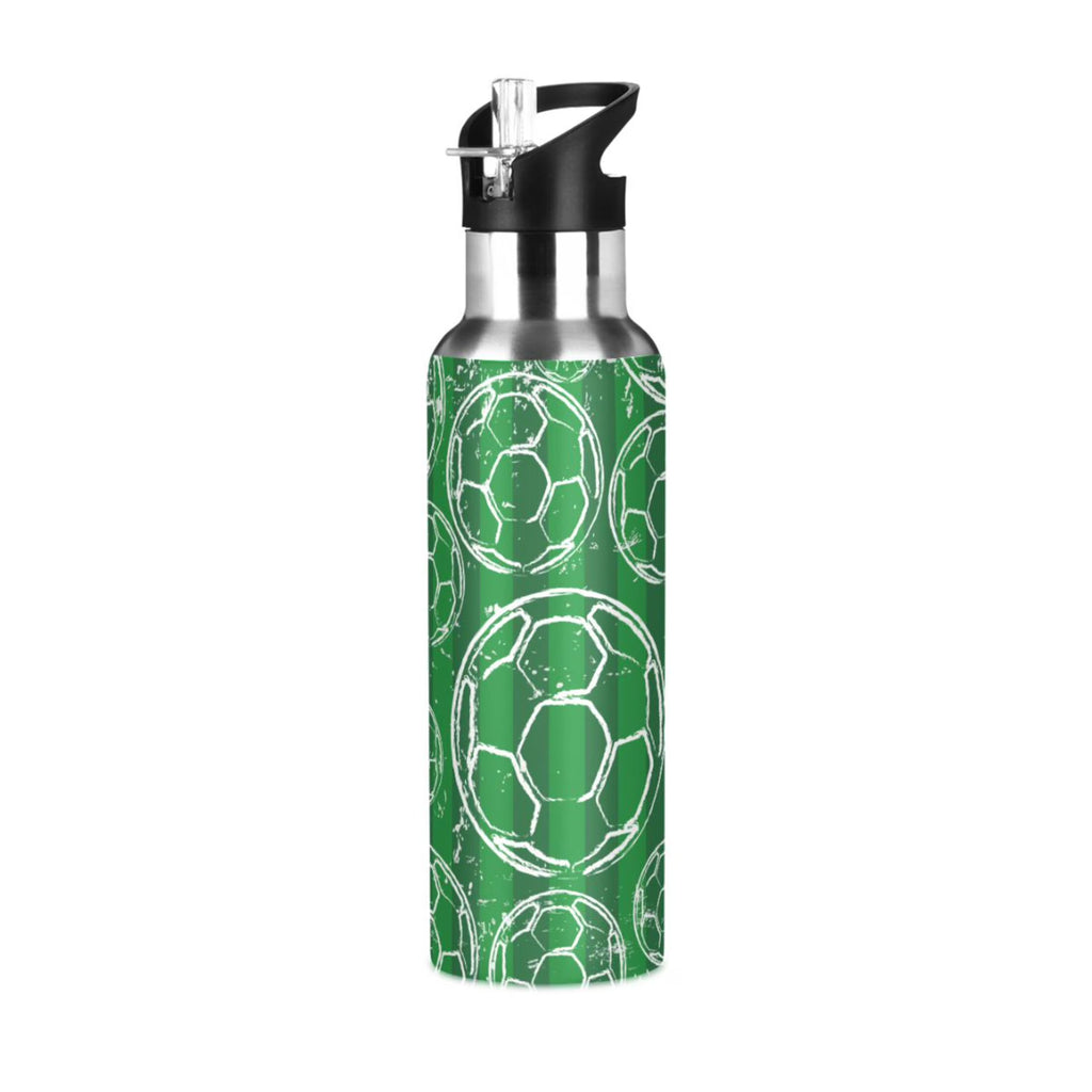 Stainless Steel Insulated Water Bottle with Straw Lid U80601
