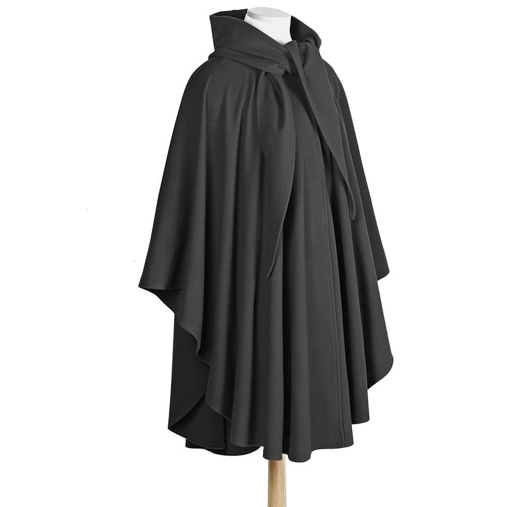 Black Walking Cape H102