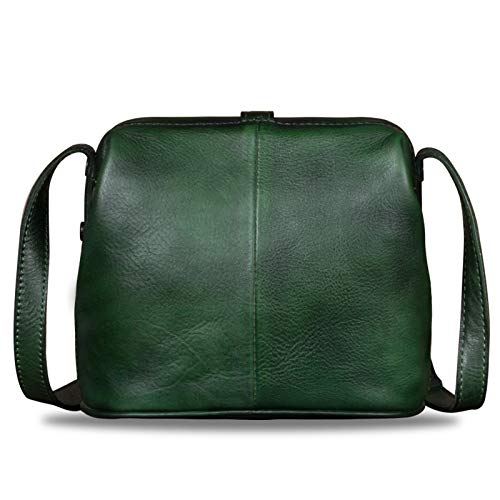 Genuine Leather Crossbody Bag Small Satchel Vintage Mini Purse F954846