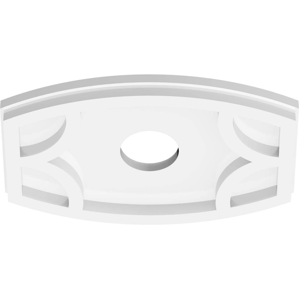 Contemporary PVC Ceiling Medallion Two Piece D444