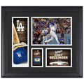 Framed 15x22 x 17x22 Player Collage with Game-Used Baseball C260