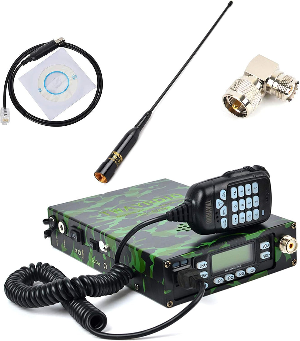 Dual Band VHF UHF Portable Ham Amateur Radio with Programming Cable O153875